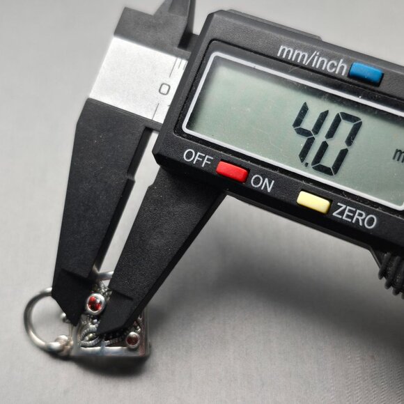 Sterling Garnet Purse Brooch by FAS – Chic & Collectible - Picture 5 of 9